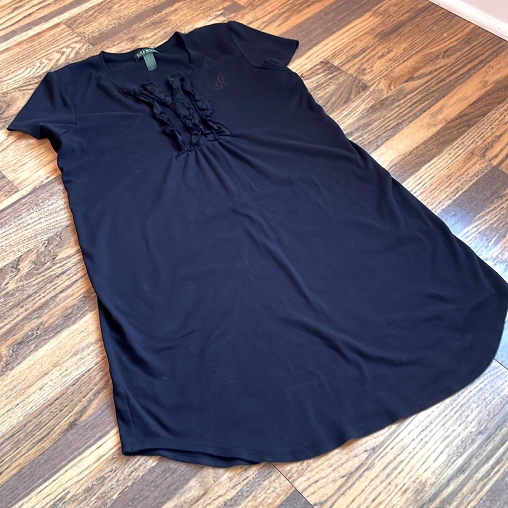 Ralph Lauren black T-shirt dress